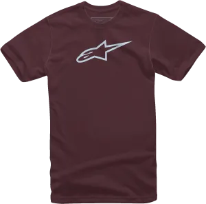 ALPINESTARS Ageless T-Shirt - Maroon/Mist - Medium 1032720309067M