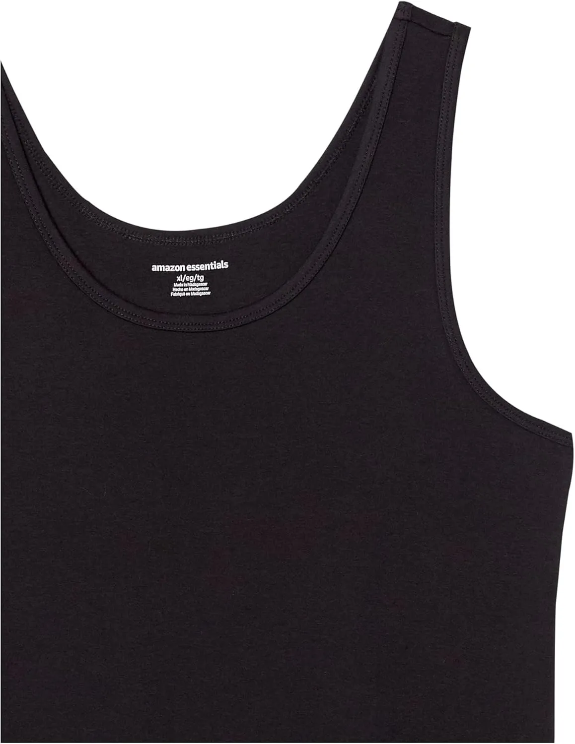 Amazon Essentials Women's Slim-Fit Tank Top, Pack of 2