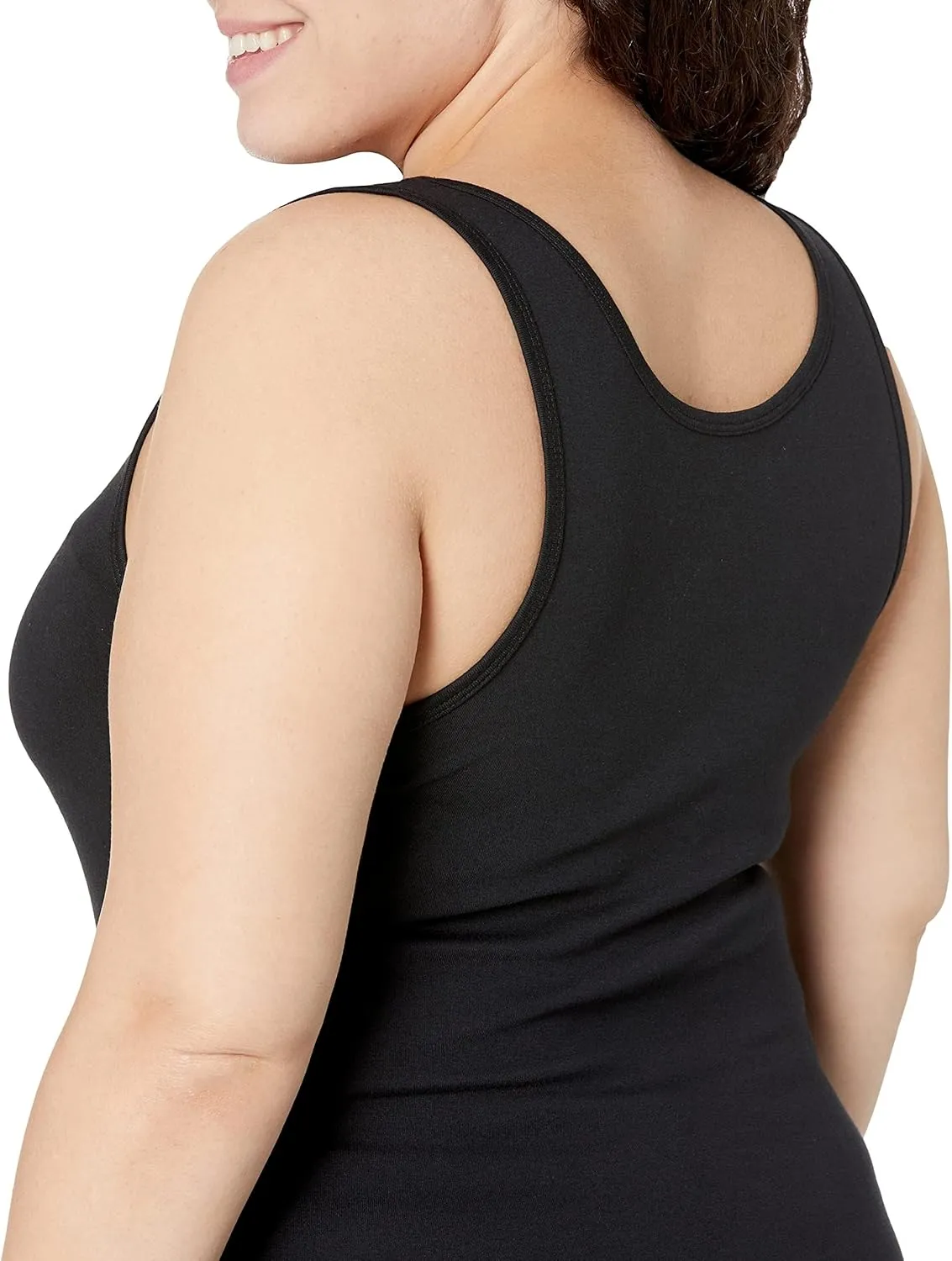 Amazon Essentials Women's Slim-Fit Tank Top, Pack of 2