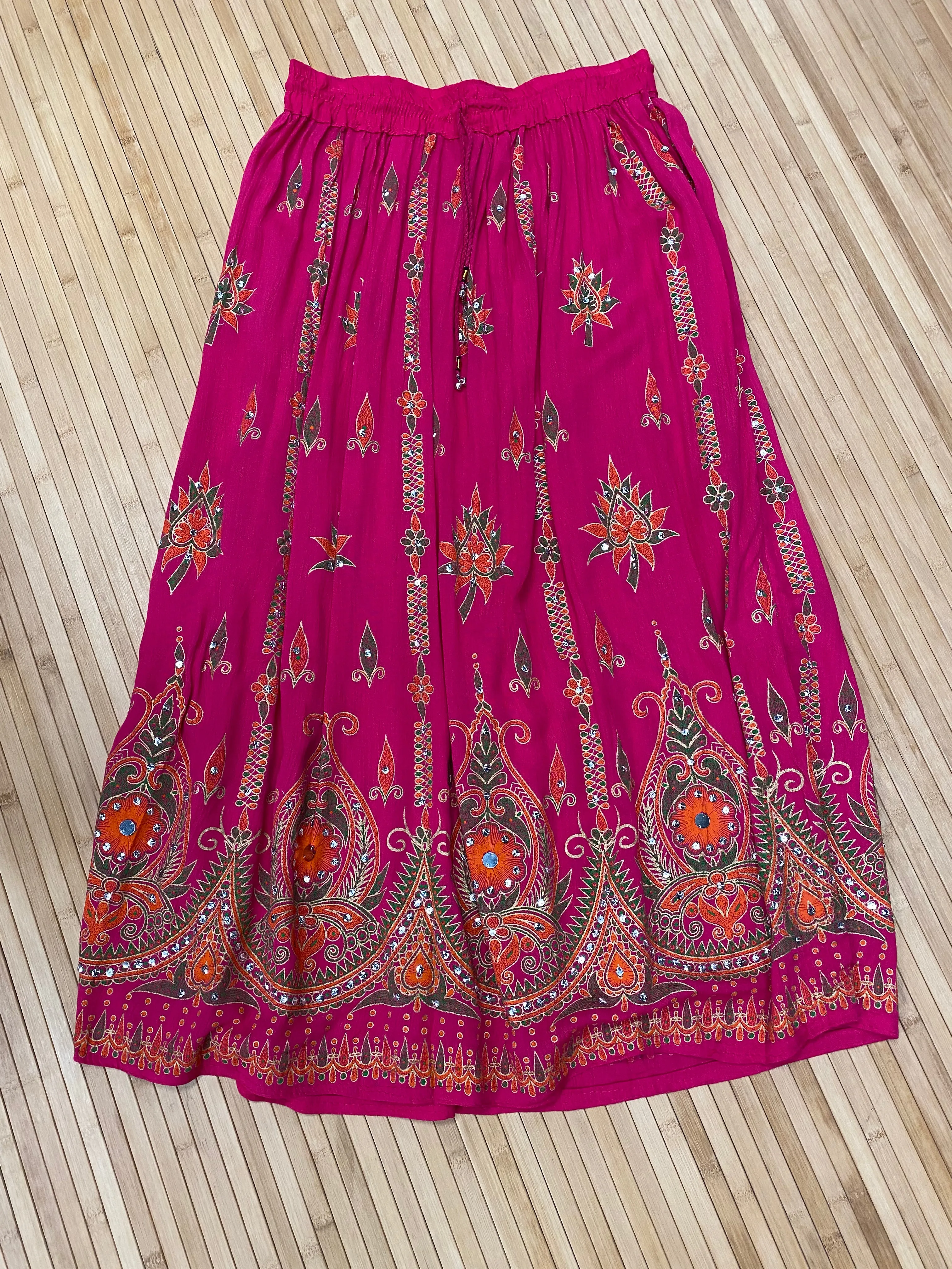Boho Style Maxi Skirt