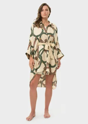 Celine Mystique Button Down Dress