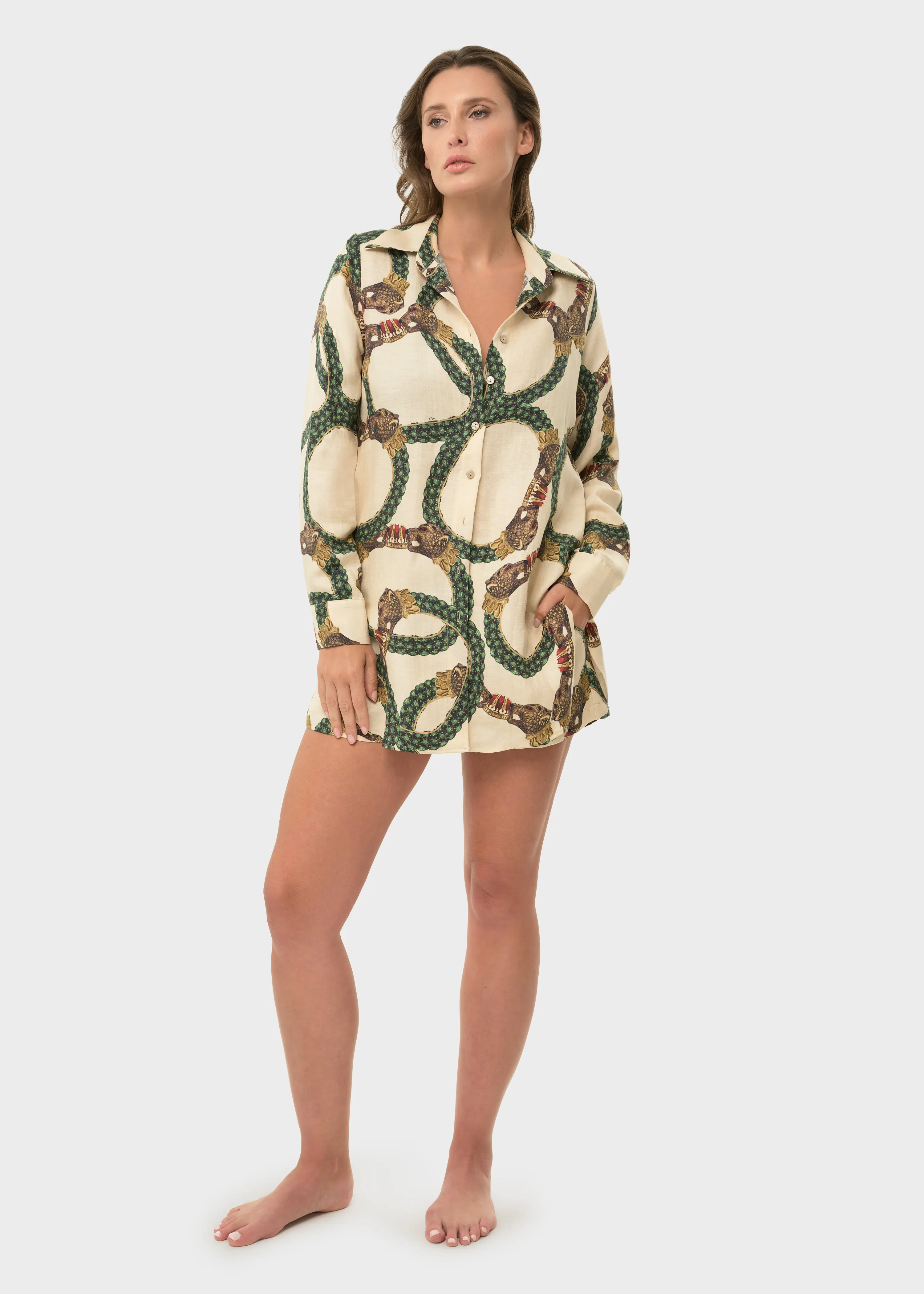 Celine Mystique Button Down Shirt
