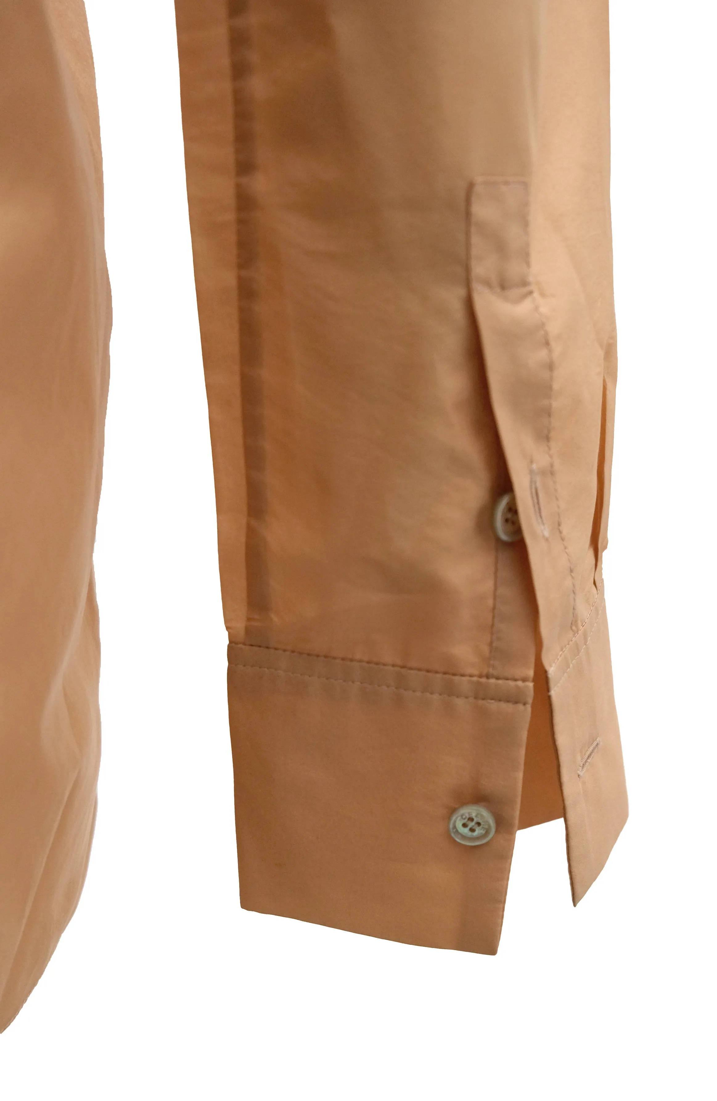Celine Nude Silk Shirt, UK10-12
