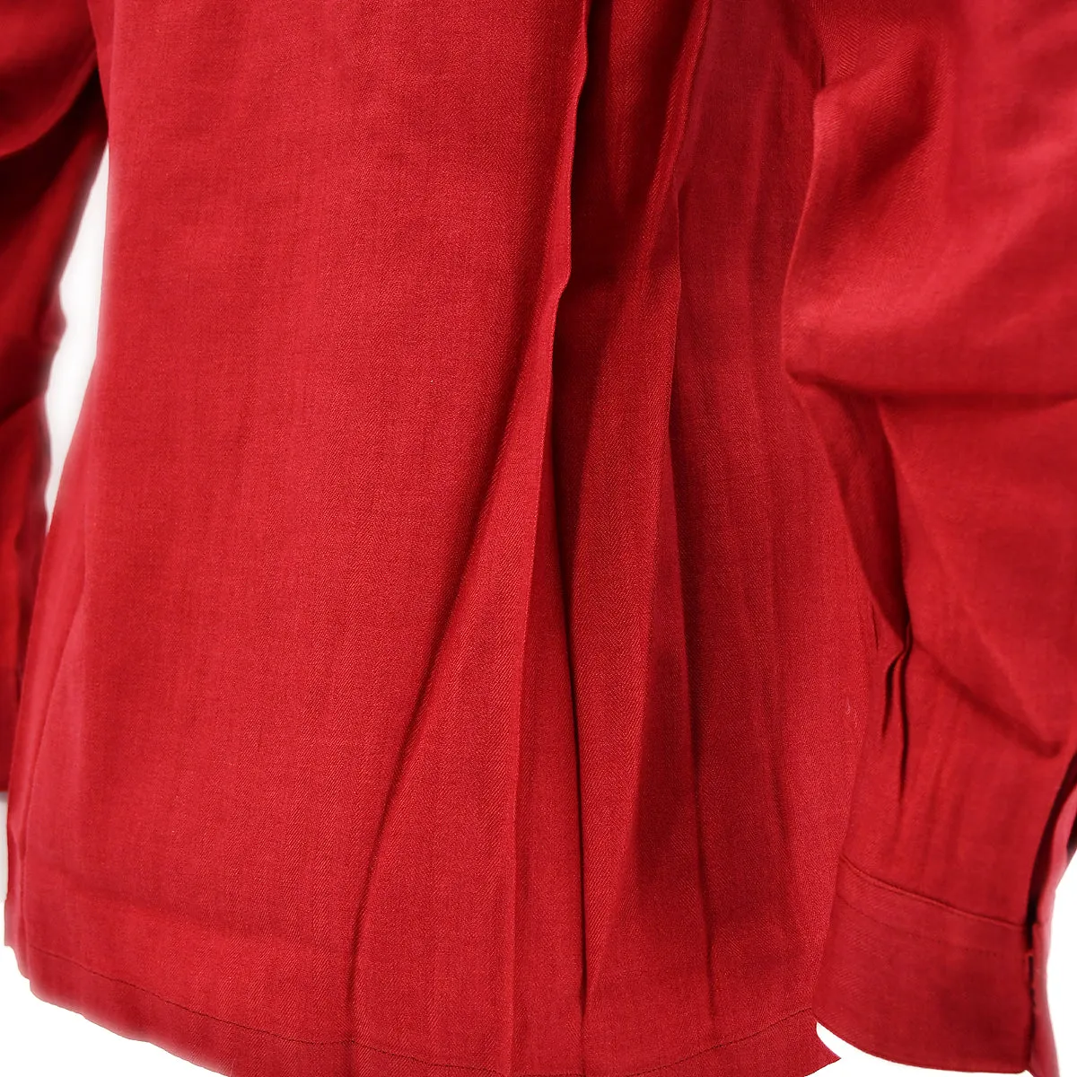 Celine Shirt Blouse Red #M