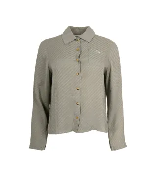 Celine Triomphe grey blouse ALC0368