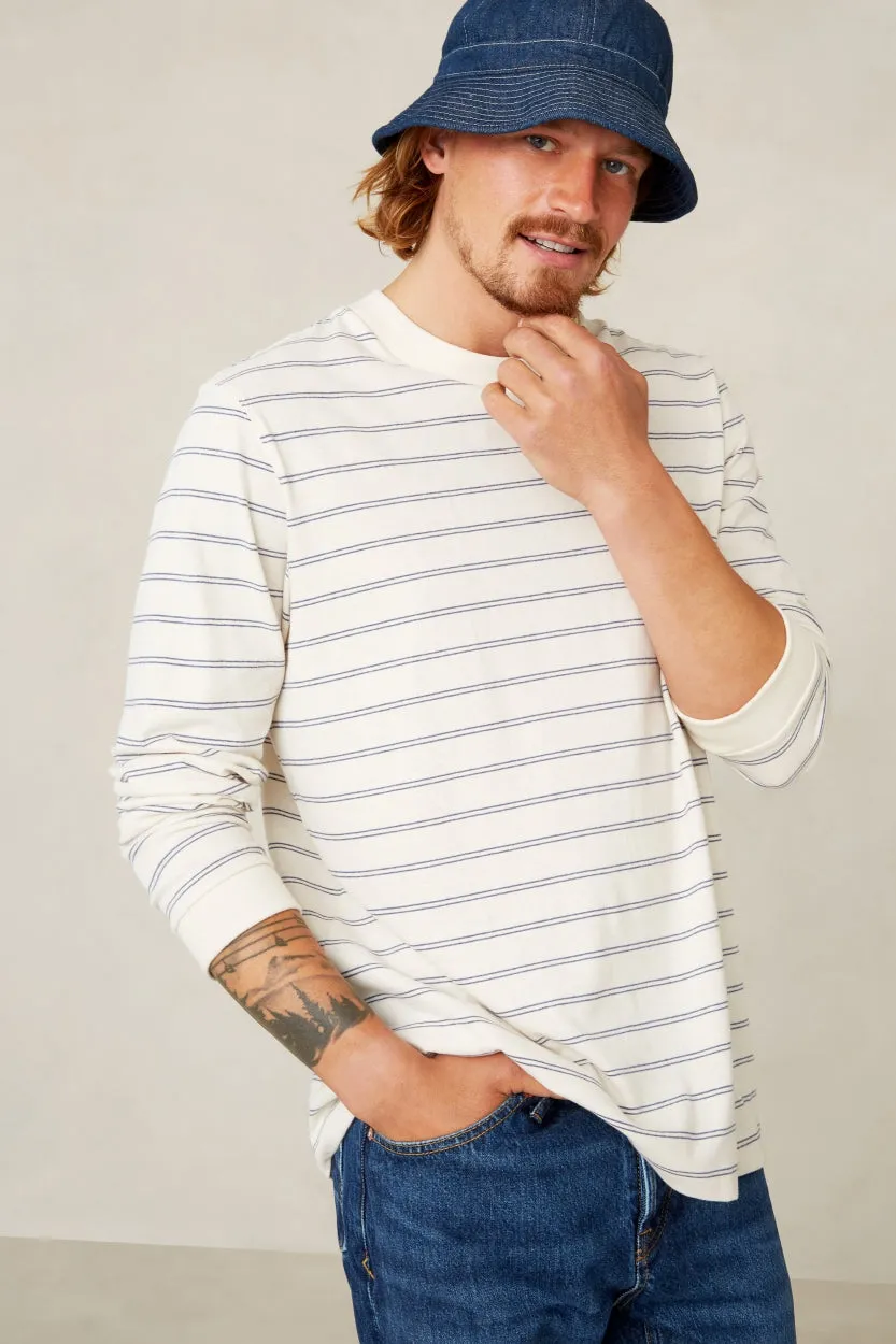 Conri L/S T-Shirt | Non-Dyed Stripe