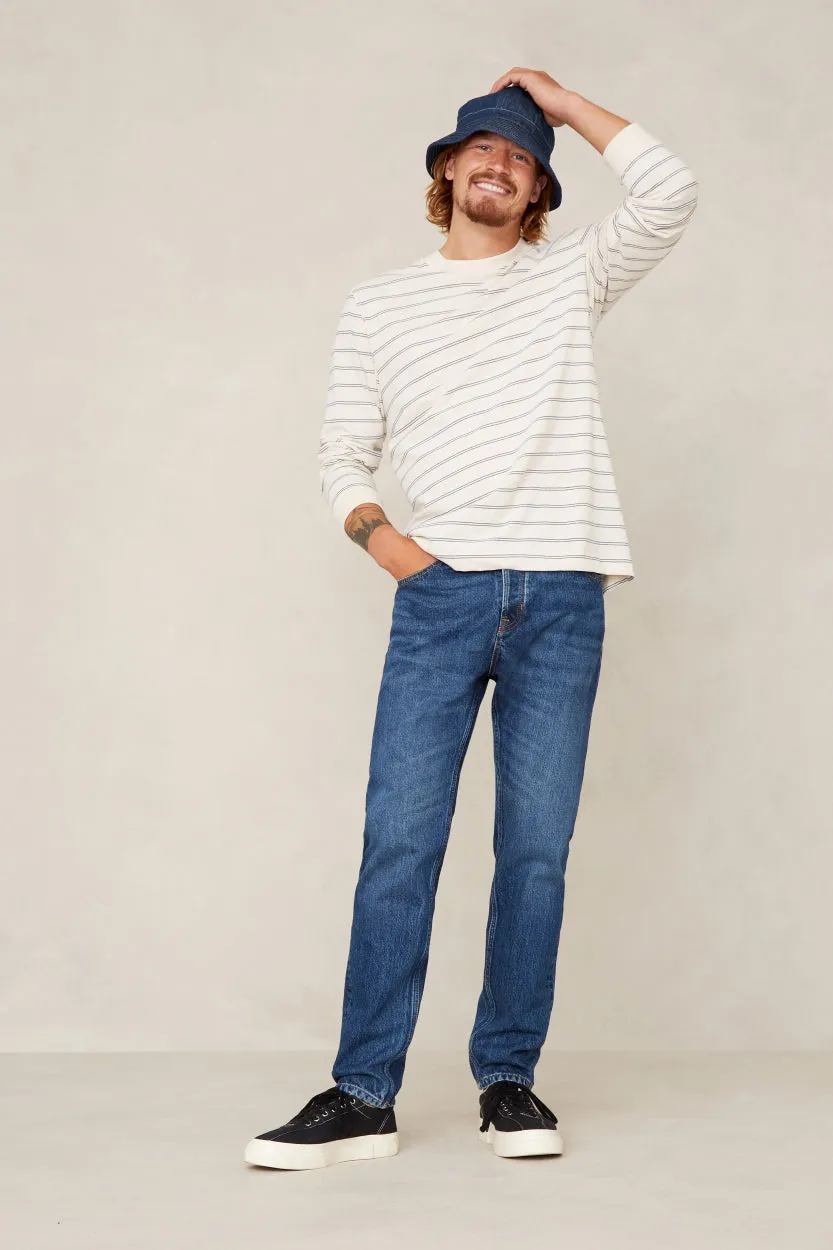 Conri L/S T-Shirt | Non-Dyed Stripe