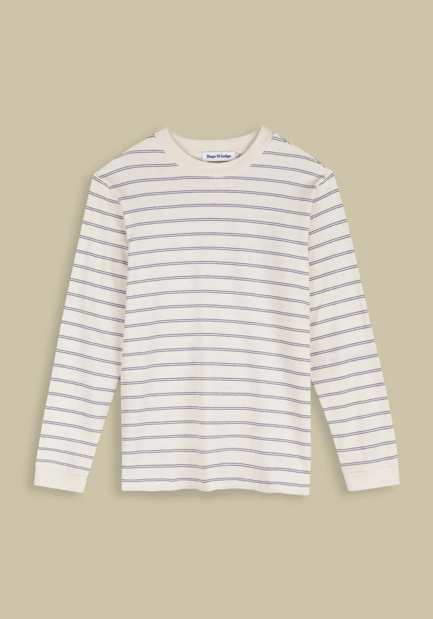 Conri L/S T-Shirt | Non-Dyed Stripe