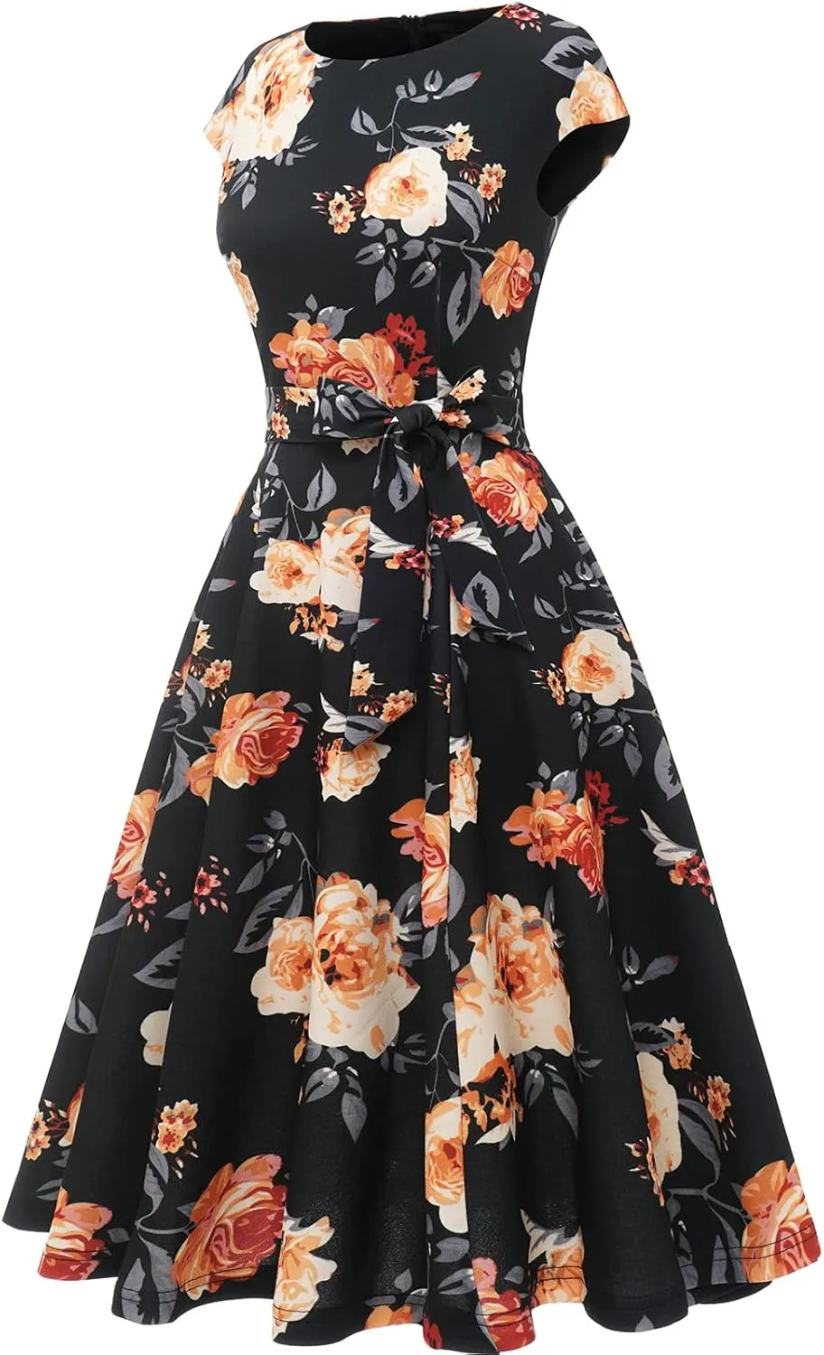 DRESSTELLS Women's Cocktail Dresses, Formal Wedding Guest Church Modest Graduation Party Prom Dress 2025
