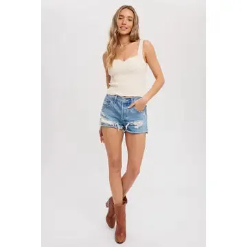 Essential Ribbed Tank