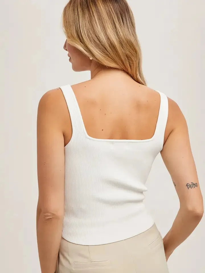Essential Ribbed Tank