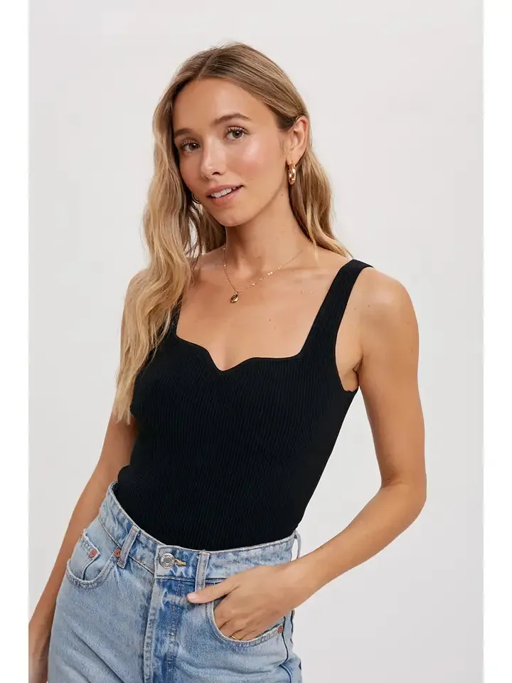 Essential Ribbed Tank