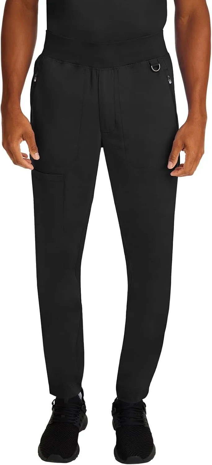 Healing Hands Men's Scrub Jogger Pants Dante with 4 Pockets, 2-Way Stretch, and Durable Fabric 9301