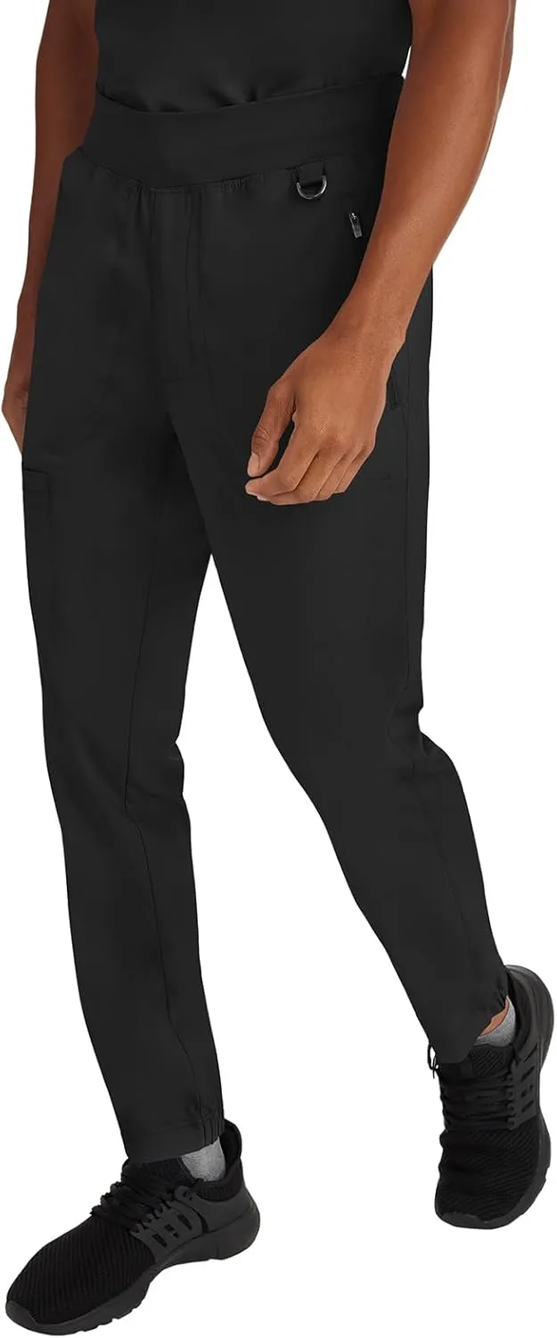 Healing Hands Men's Scrub Jogger Pants Dante with 4 Pockets, 2-Way Stretch, and Durable Fabric 9301