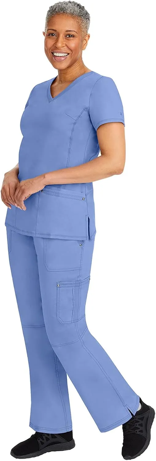 Healing Hands Women's Scrub Pant Tori Cargo Bottoms with 5 Pockets and 2-Way Stretch Fabric 9133