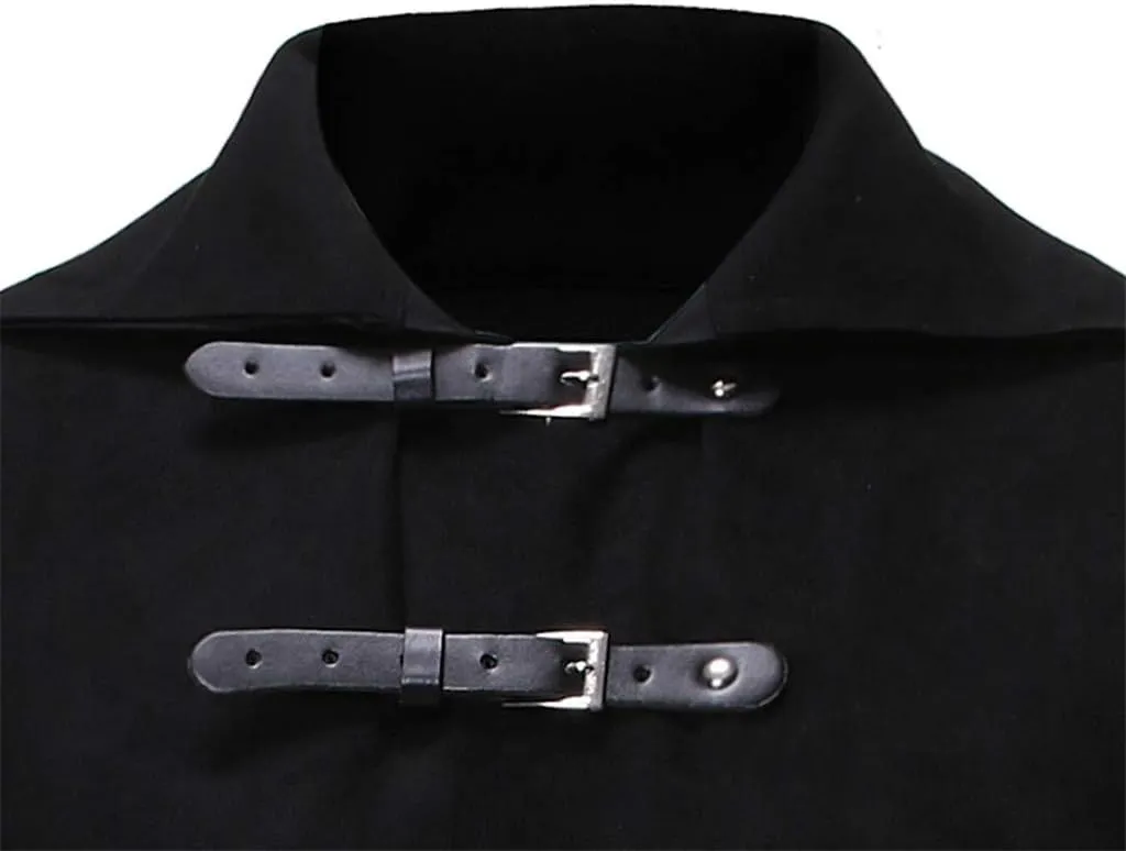 Kingspinner Mens Gothic Steampunk Vest Vintage Tailcoat Jacket Waistcoat Sleeveless Coat Victorian Frock Long Trench Coats