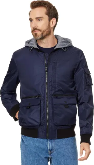 Levi's Men's Hooded Bomber Jacket