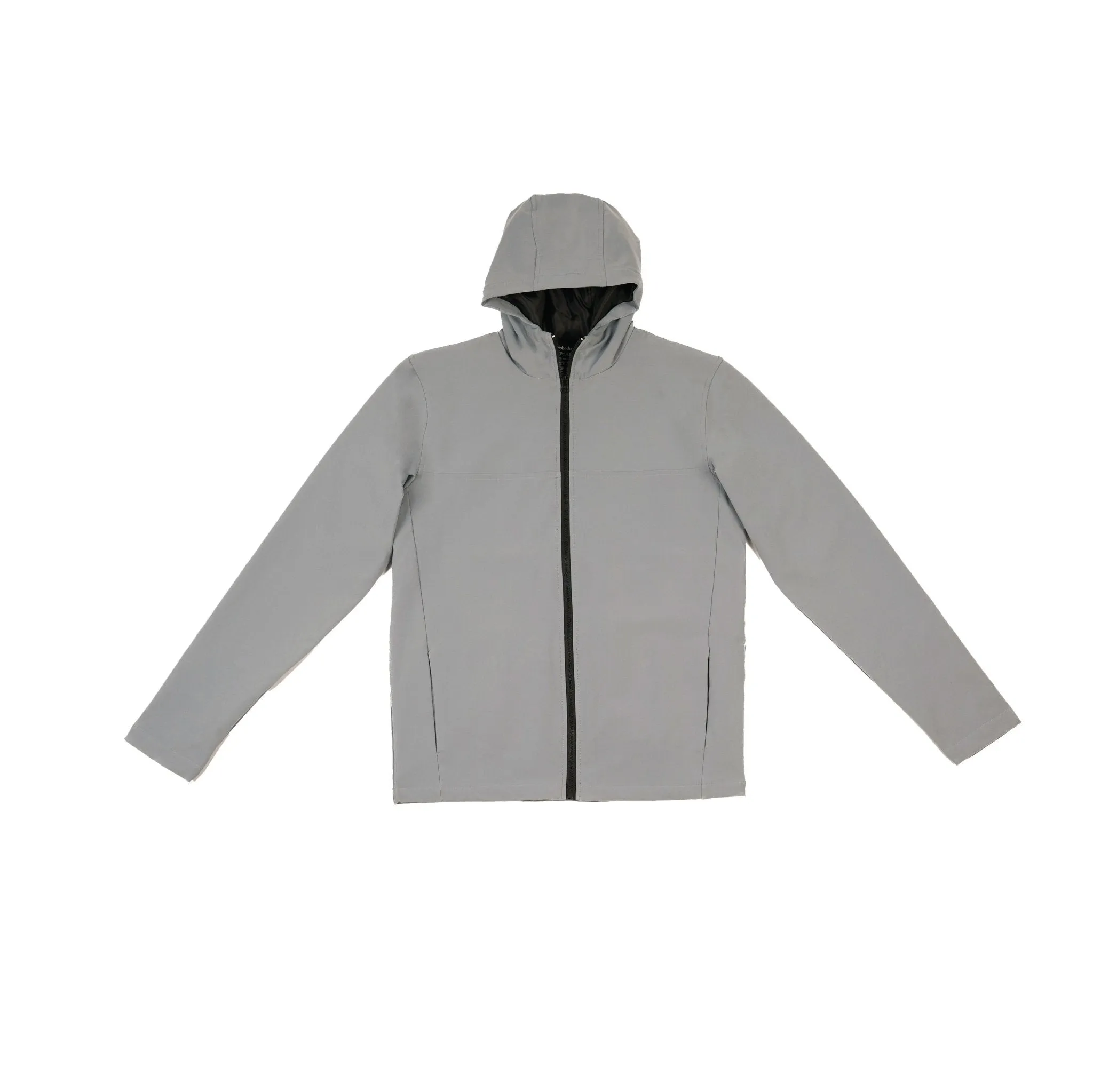 Light Grey | Adult Hooded Winterproof Jacket