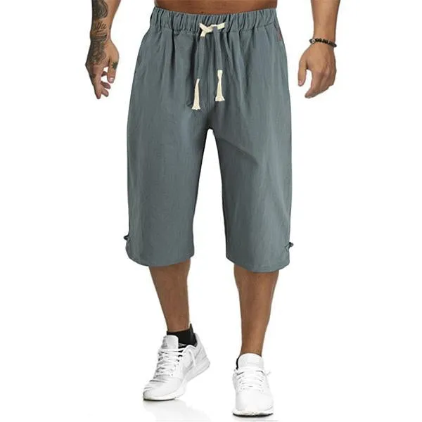 Men's Casual Drawstring Shorts 93845643M
