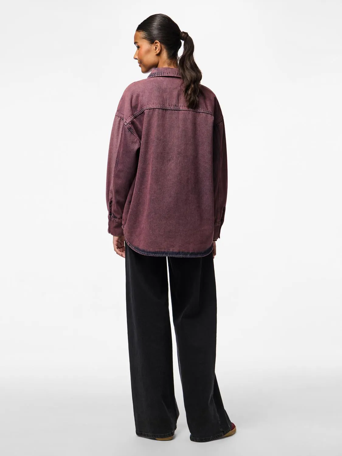 PCDRIA Denim Shirt - Tawny Port