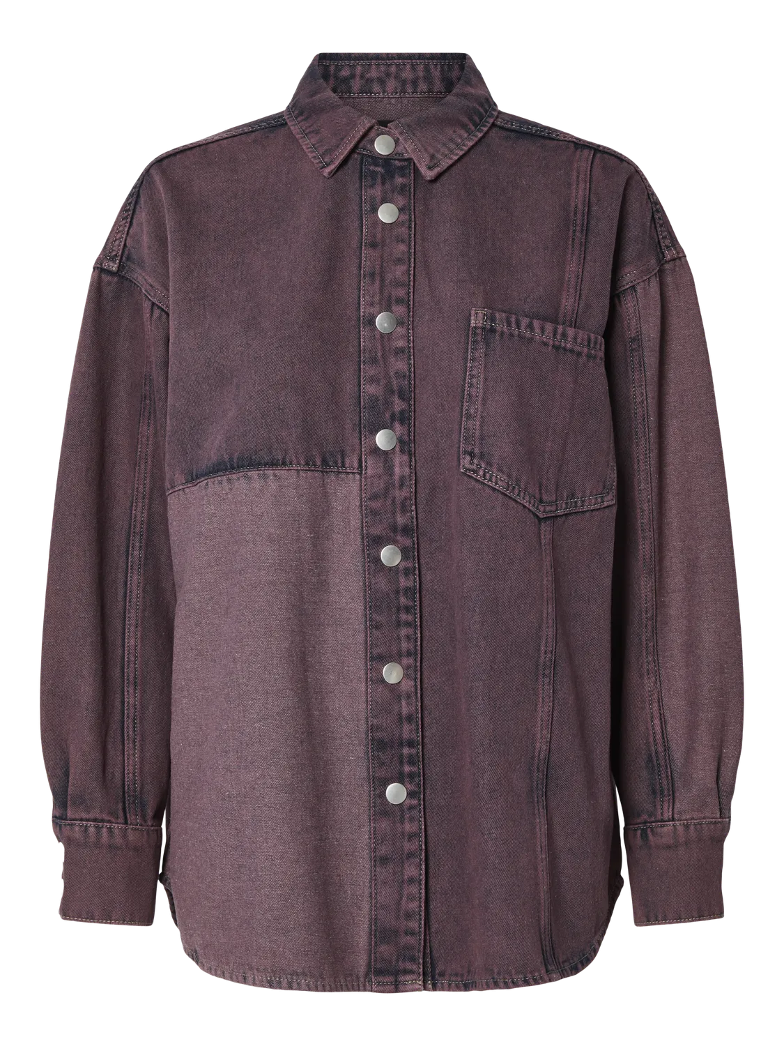 PCDRIA Denim Shirt - Tawny Port
