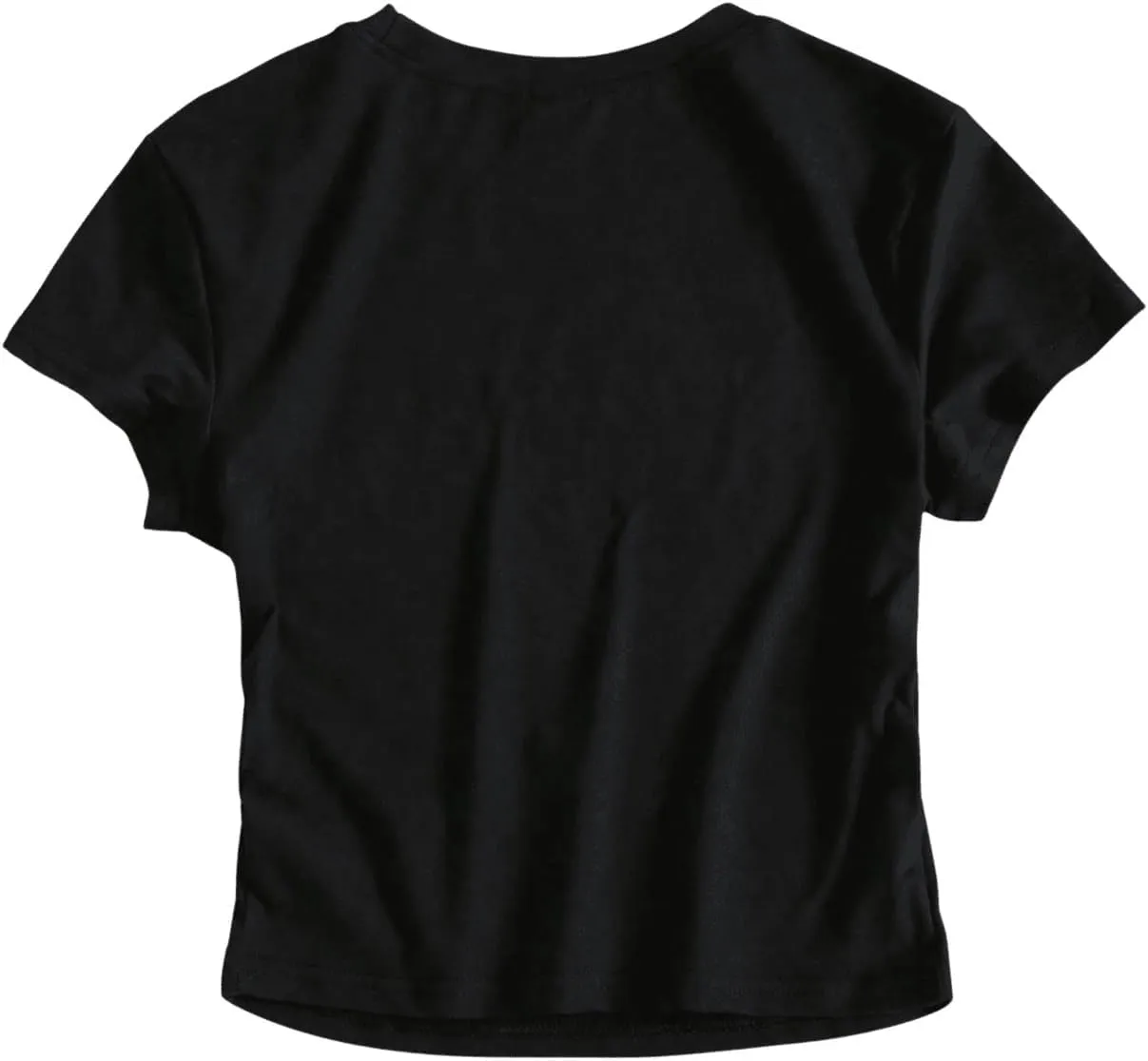 SOLY HUX Women's Baby Tees for Women Y2K Graphic Tops Letter Print Short Sleeve Crop Tops 90s T-Shirt Vintage Outfit