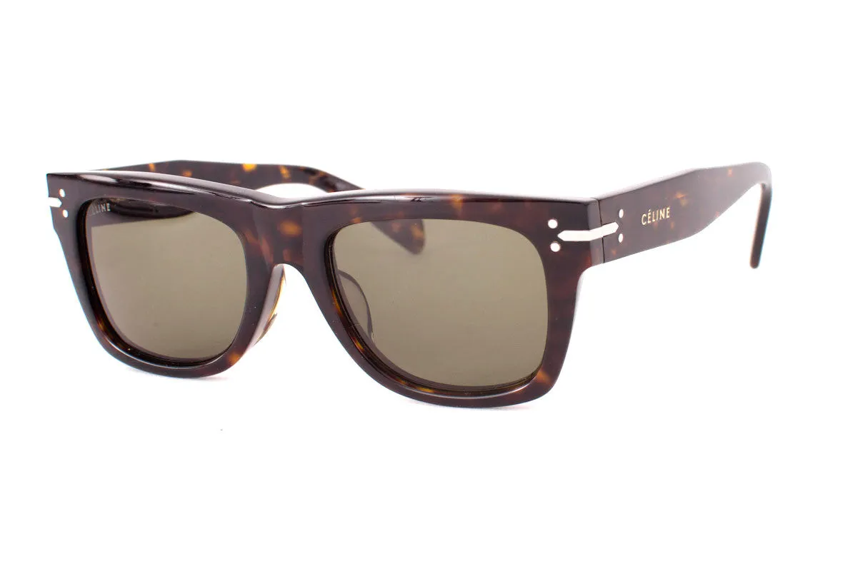 TORTOISESHELL SQUARE SUNGLASSES