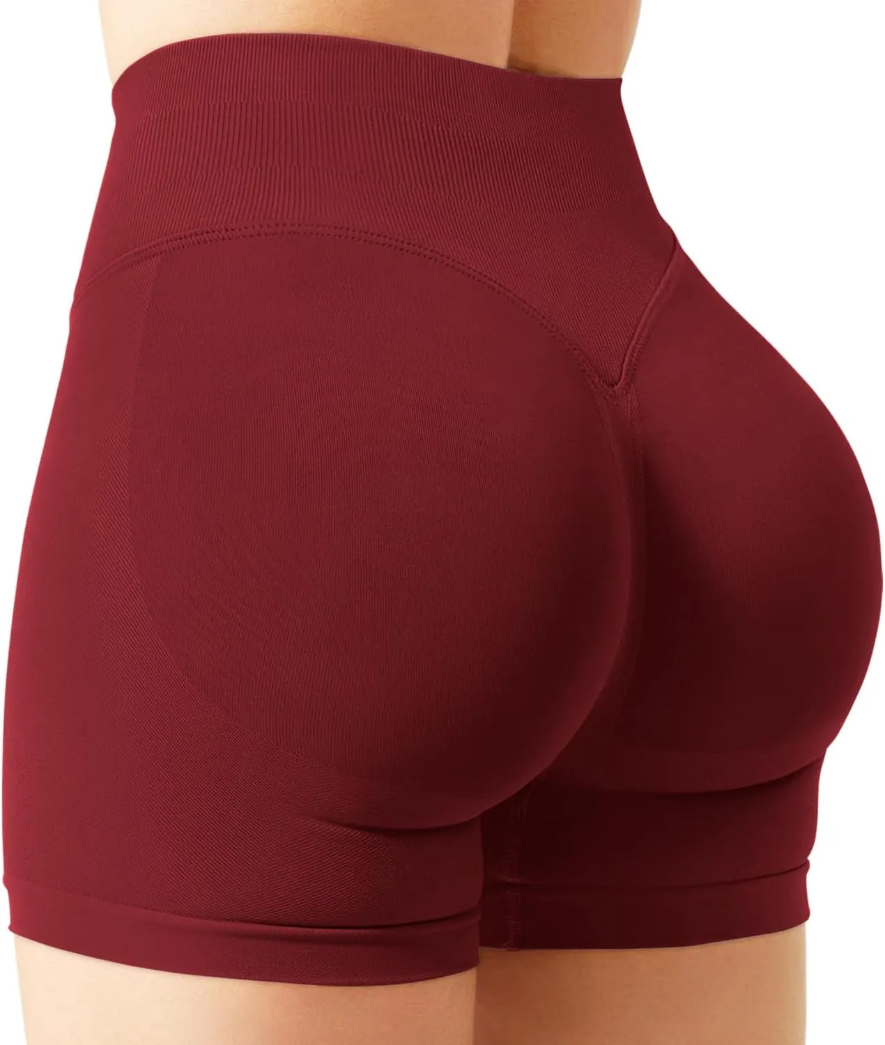 Women Workout Impact Shorts 4.5 Scrunch Butt Lifting Tummy Control Gym Shorts Comfy Running Seamless Booty Biker Shorts